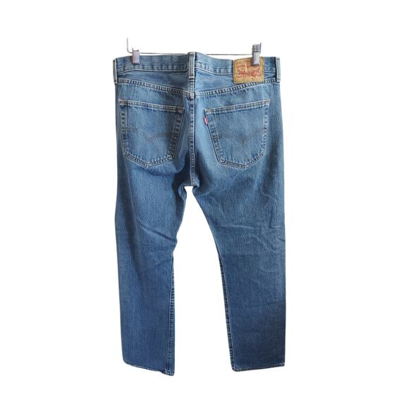0004 Button Fly Jeans Reg Wash 36 x 34 - Picture 3 of 7